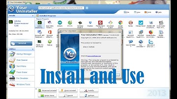 How to Install and Using the Your Uninstaller Software on Windows