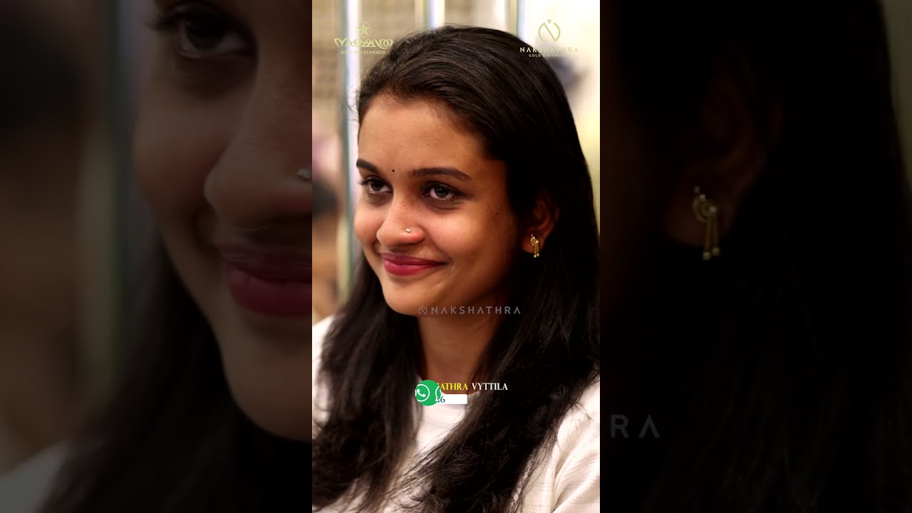 NOSE PIERCING 💕 NAKSHATHRA GOLD AND DIAMONDS ✨