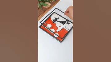 How to Laser Cut a Layered Cat Art with NEJE Cutter!