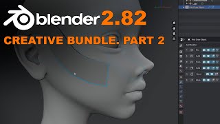 Blender 2.82 tutorial for beginners. Addons. Introduction to Creative Bundle. Part 2