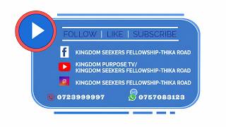 When You Don't Know What to Do || Pst. Joseph Gitonga