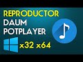 Reproductor Potplayer para Windows 7/8/8.1/10 (32 y 64 bits)