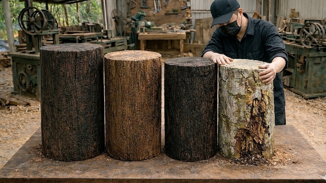 Transforming Waste Wood into Unique and Eye Catching Masterpieces  Waste Wood Project!