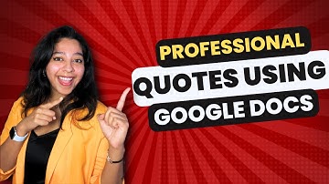 How to Create a Travel Quote Using Google Docs (Free & Easy!)