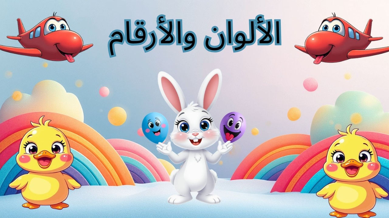 تعلم العد للاطفال مع الصور .الارقام للاطفال بطريقة ممتعة ,تعليم الالون🌟