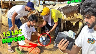 I FOUND 150000 RUPEES IN COW MANDI😍 | ITNE SAARE PESE | MISHKAT KHAN