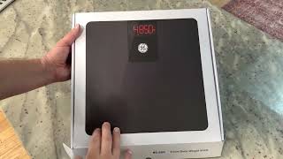 GE Digital Body Weight Scale for Bathroom, 500lbs Capacity (Demo & Review)