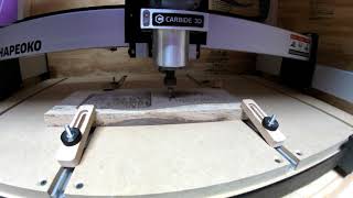 Loggerhead homes Logo Normal V Carve Shapeoko 3 Time-Lapse