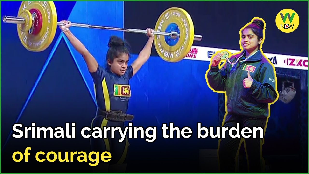 Srimali carrying the burden of courage