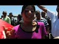 Israeli Protest at Ashdod for Freedom Flotilla Aid for Gaza