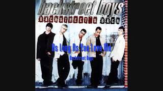 Backstreet Boys As Long As You Love Me 1st Version