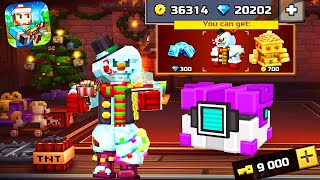 Pixel Gun 3D - Spent 9000 Keys 20000 Gems - Hack? - Christmas Bandits Lottery