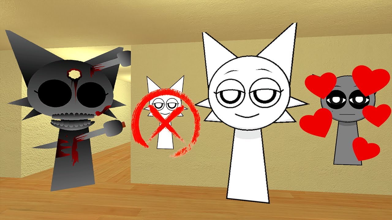 Sprunki Wenda loves Sprunki Gray but Sprunki Wenda Phase 4 is against it