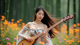 Chinese Relaxation Music | Asian Girl Playing Guzheng | Soft Chinese Melodies screenshot 2