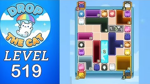 Drop The Cat Level 519 Walkthrough