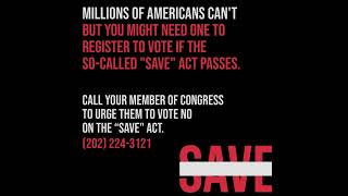 Stop the SAVE Act