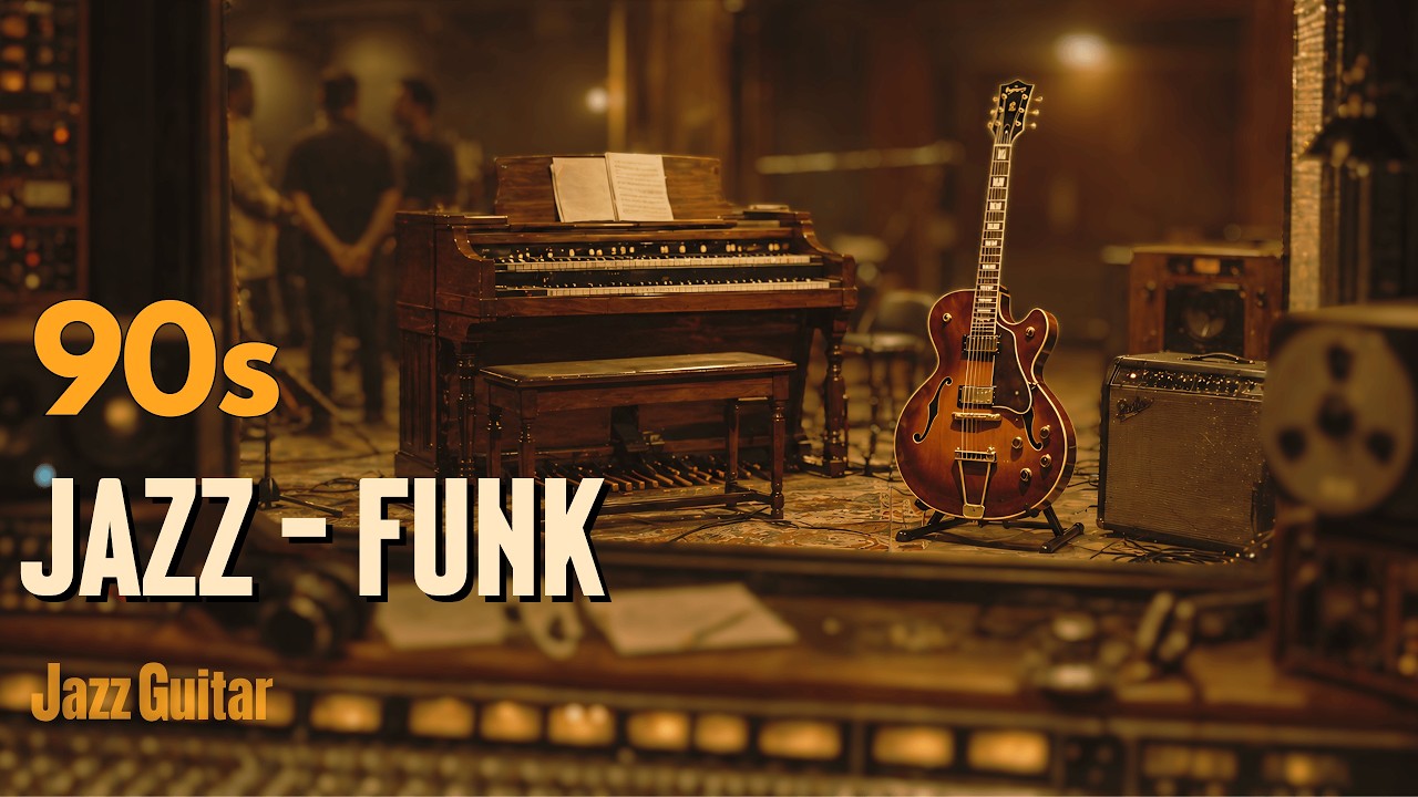 90s Jazz-Funk Guitar – Work & Focus | 2 Hours of Organ Groove - YouTube