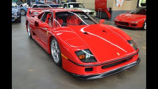 1991 Ferrari F40 Road Test and Driving video - Autosport Designs