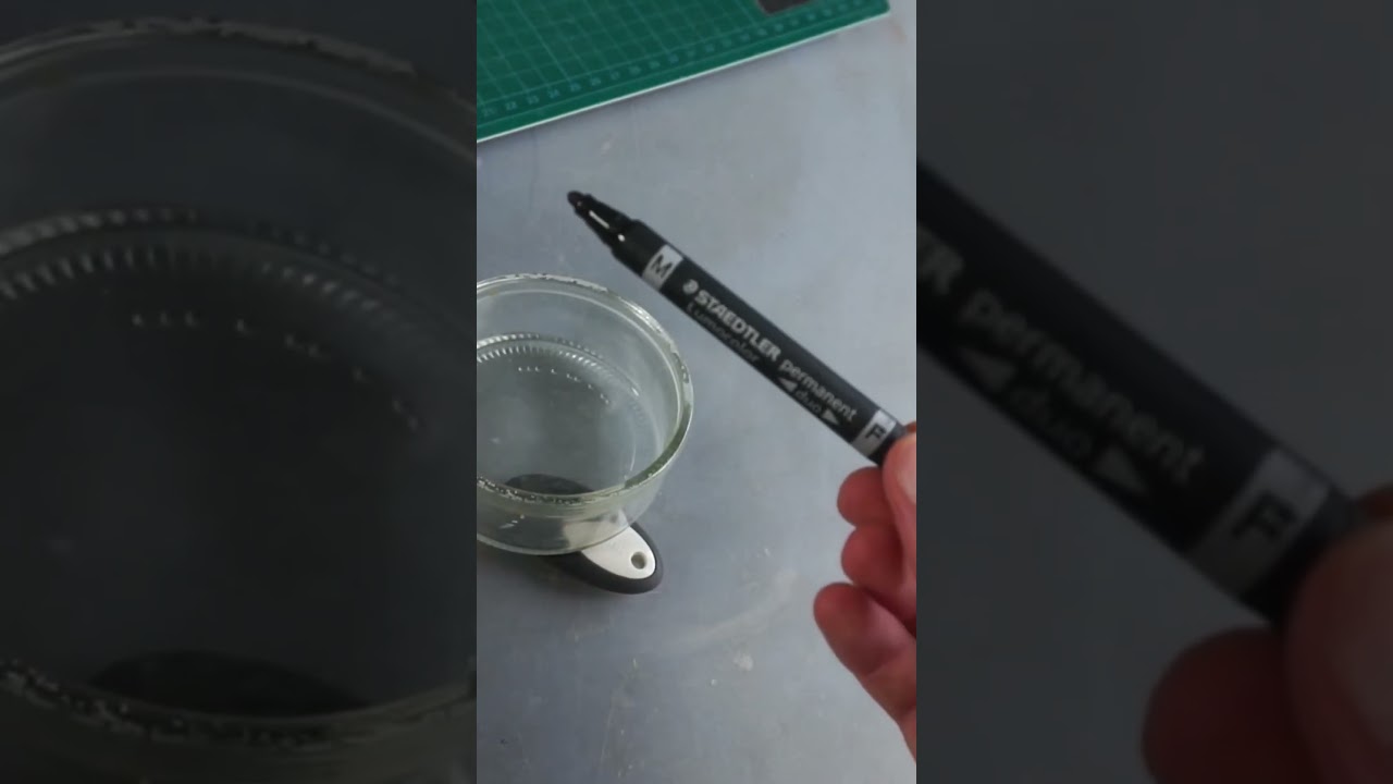 Как исправить засохшие перманентные маркеры 