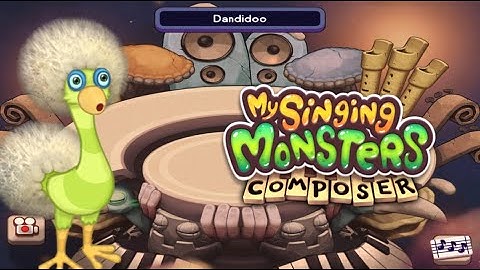 My Singing Monsters Composer - Dandidoo (All Sounds and Animations)