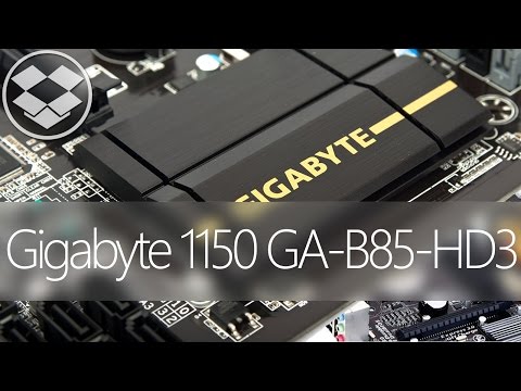 Анбоксинг Материнской платы Gigabyte 1150 GA-B85-HD3 Анбоксинг Материнской платы Gigabyte 1150 GA-B85-HD3