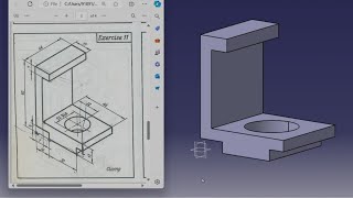 Celebrity Catia V5 Tutorial: Beginner Drawing Exercise 11 Wealth