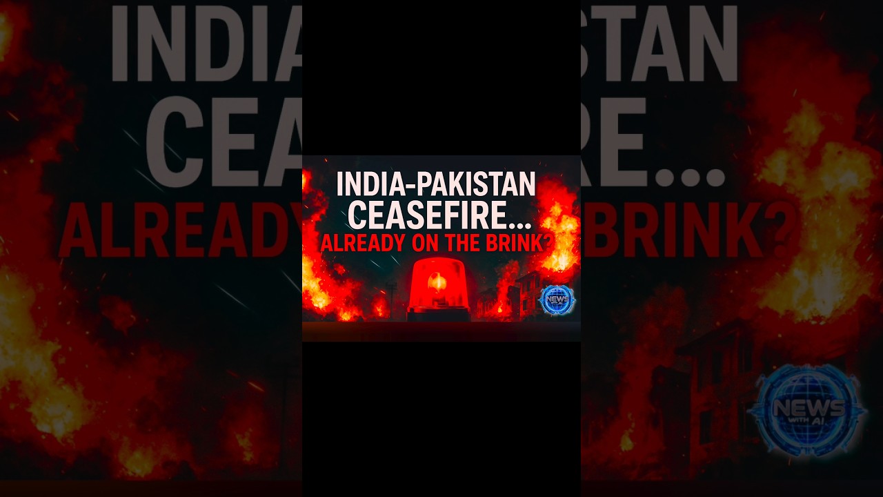 India-Pakistan Ceasefire in Danger? | Explosions After Peace Deal