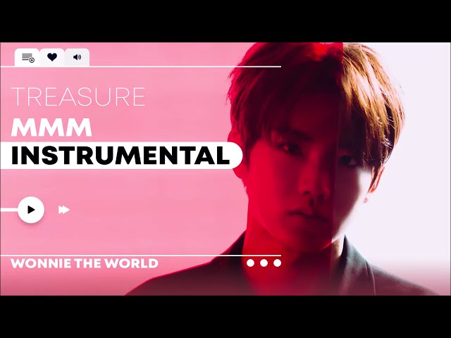 TREASURE -  음 (MMM) | Official Instrumental class=
