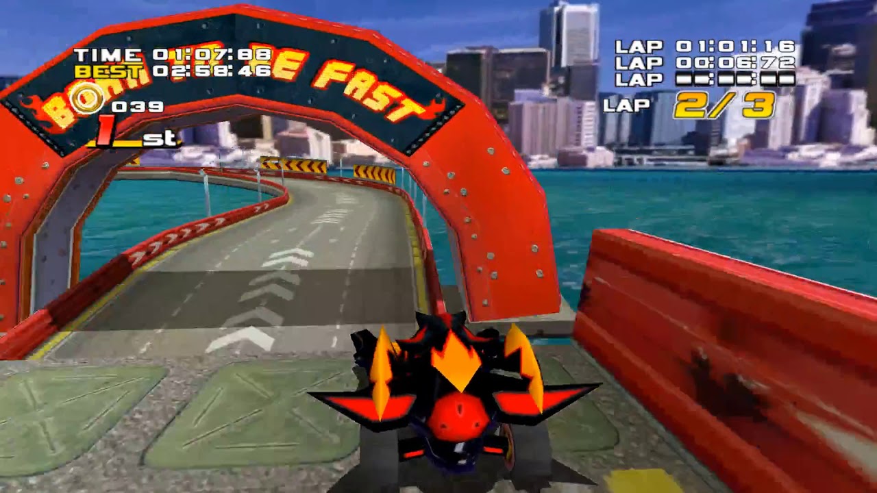 [SA2] Kart racing (expert) in 2:49.45 - YouTube