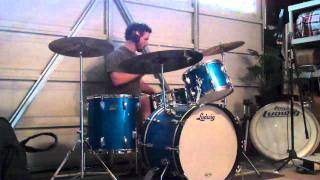 The Doors - Waiting For The Sun - Drum Cover - 1969/70 Ludwig Blue Sparkle Drums