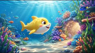 Baby Shark Lost in the Secret Cave – Ocean Adventure Challenge | Mystery Ocean Story Song for Kids