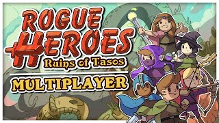 MEET THE SWAMP PEOPLE! - Rogue Heroes: Ruins of Tasos - #4 (4 player 1.0 Gameplay)