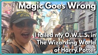 Magic Goes Wrong | Every Spell in Diagon Alley & Hogsmeade | (My Wand was Broken the Whole Time)