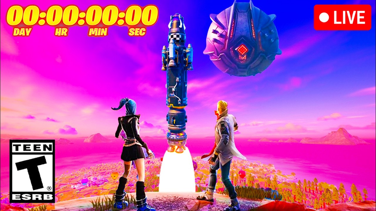 *NEW* FORTNITE VISITOR ROCKET LIVE EVENT RIGHT NOW!! SEASON 2 EVENT, NEW MAP, & MORE! (Chapter 7)