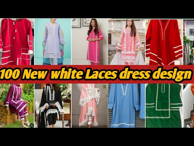 New causal wear lawn cotton dress design 2022