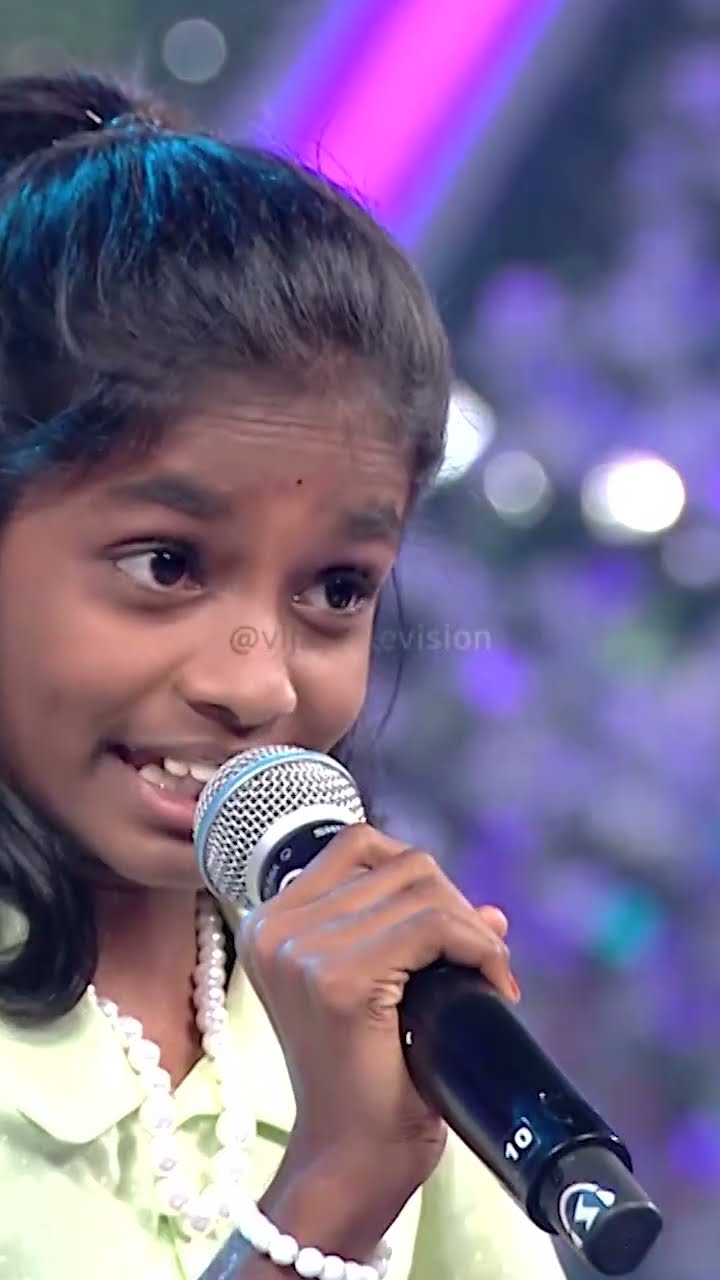 Mayil Pola Ponnu onnu song by #Sarasruthi ?❤️ | Super Singer Junior 10