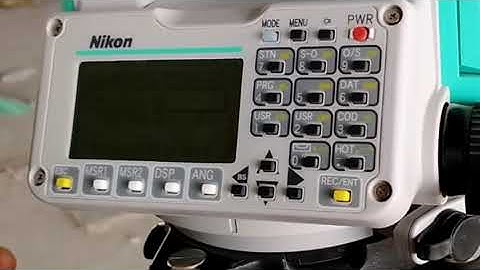 How to import and export data NIKON N2