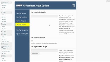 iFrame WordPress Fan Page Theme Creator and Facebook Open Graph Integration Plugin for Wordpress
