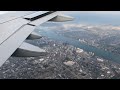 Watch  view of detroit while landing into detroits dtw  delta a320