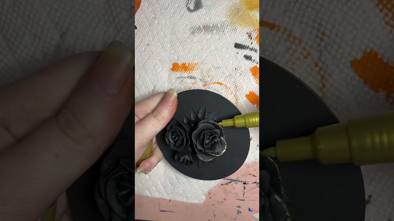 Gothic mystery creation with posca 