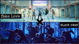 Black swan and Fake love mashup | Bts Mv | Bts songs remix | Onebrokearmy screenshot 5