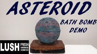 LUSH ASTEROID CITY BATH BOMB DEMO