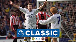 Superb Chapman header | Leeds United 3-1 Sheffield United | Premier League Classic | 1992/93