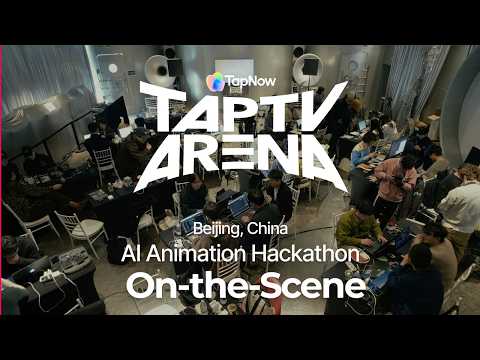 TapTV Arena: Where Ideas Take Shape (Inside the AI Animation Hackathon)