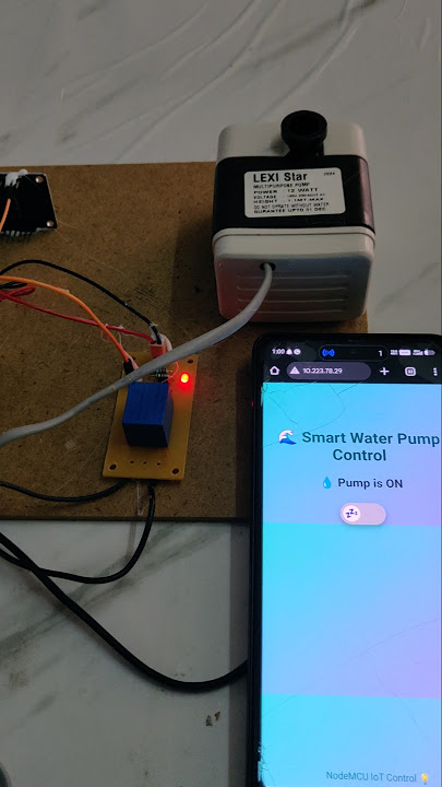Smart water Pump Control