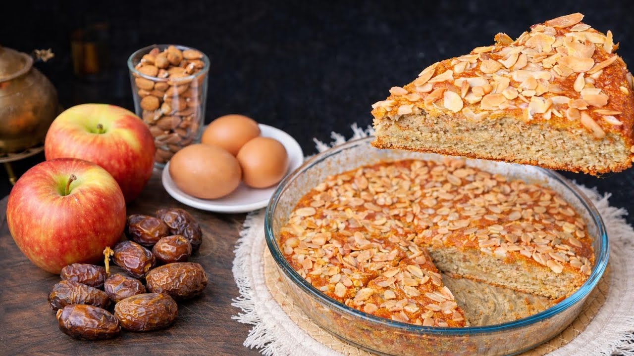 احسن من پاتسري بلا دقيق ولا زيت ولا سكر 😱 كاع لي داقو كيحير فمذاقو 👌وغير ب 4 مكونات فقط