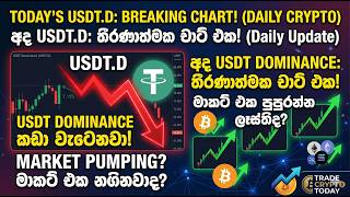 Bitcoin මීළඟ Target එක කුමක්ද? | USDT Dominance Technical Analysis Sinhala | 01 May 2026