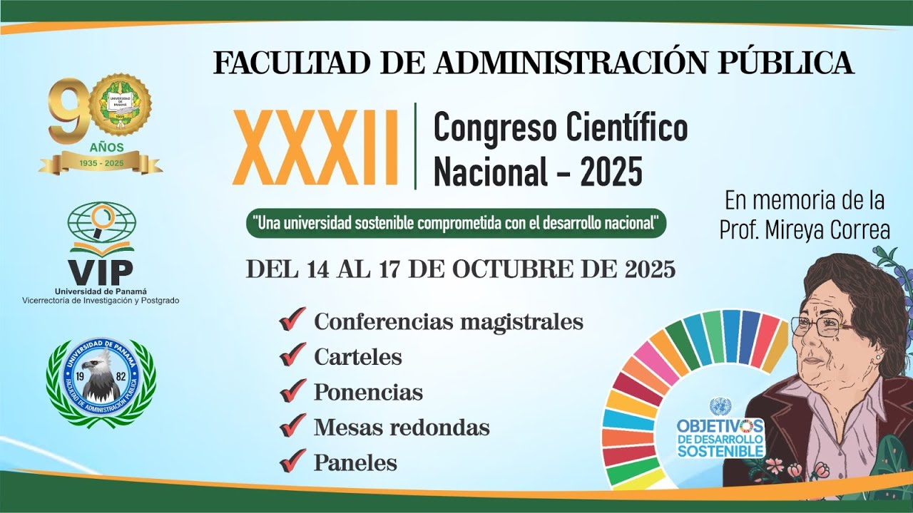 XXXII Congreso Científico Nacional 2025 - Viernes 17 de octubre.