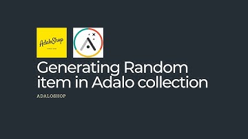 Generating Random Item in Adalo collection
