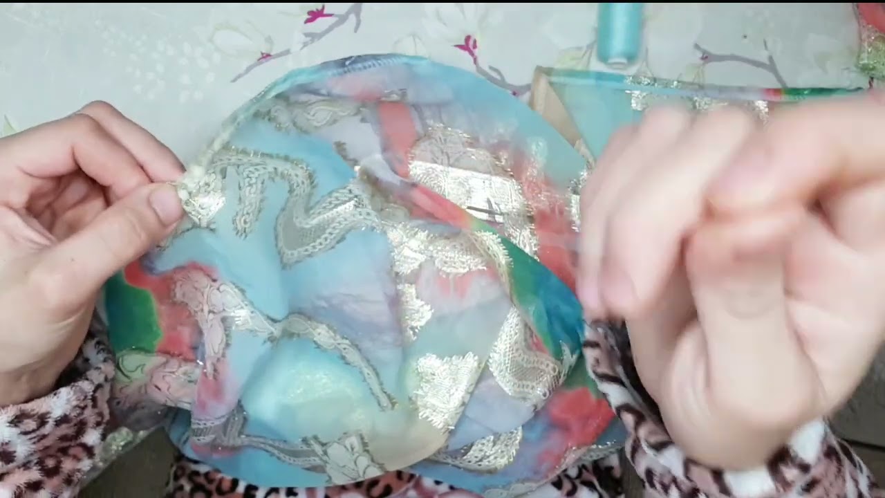 طريقة كيفاش كنفتحو نص طوق سهلة جدا مع حنان تعليم كروشي